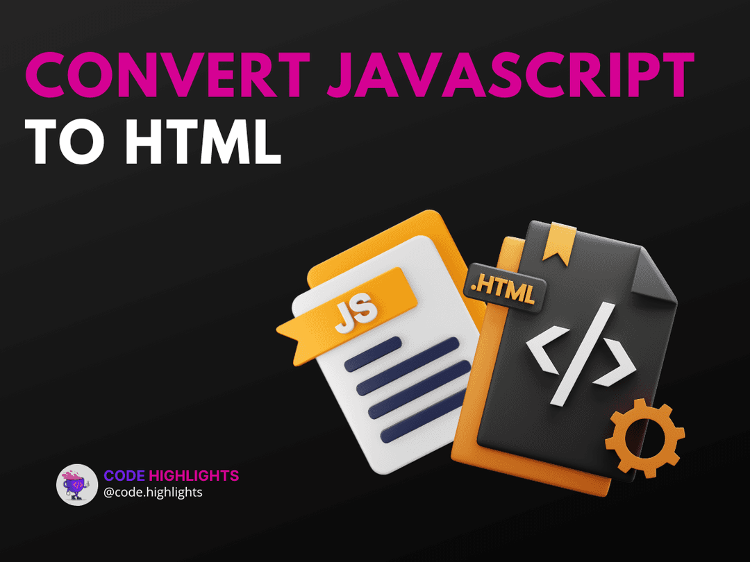Ultimate Guide to Convert JavaScript to HTML: Boost Load Speed by 30% Article