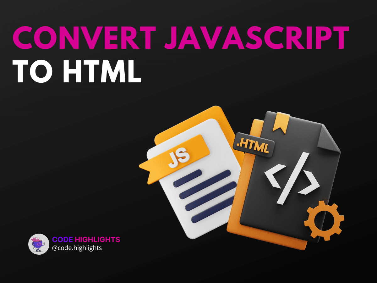 Ultimate Guide to Convert JavaScript to HTML: Boost Load Speed by 30%