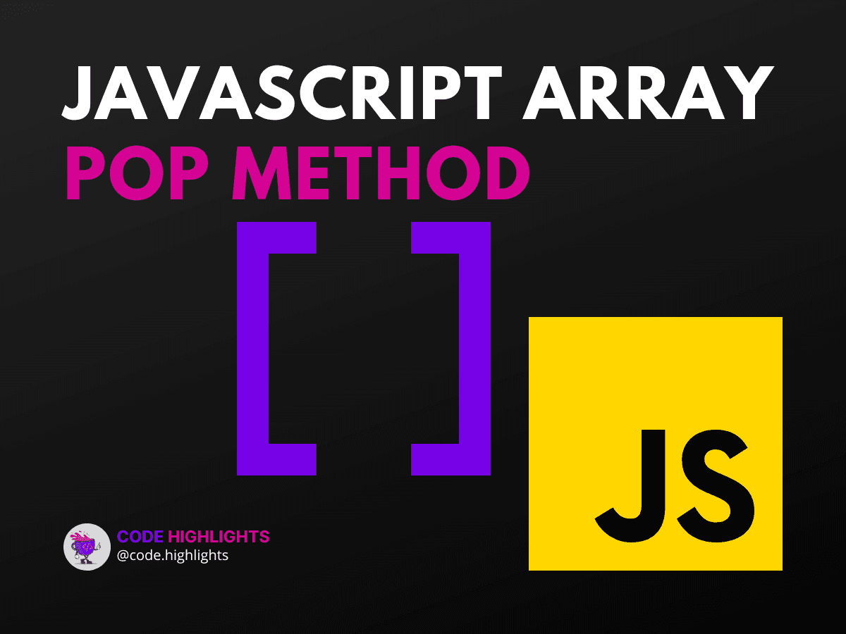 How to use the Javascript Array Pop Method