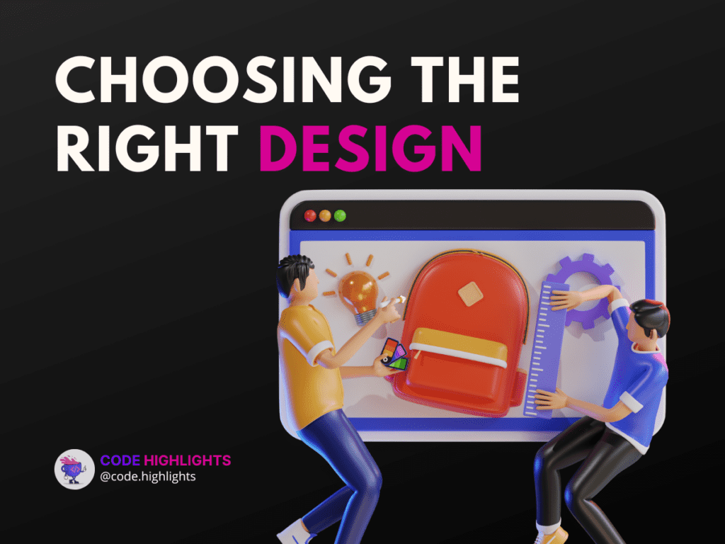 web design - Choosing the right design for your website