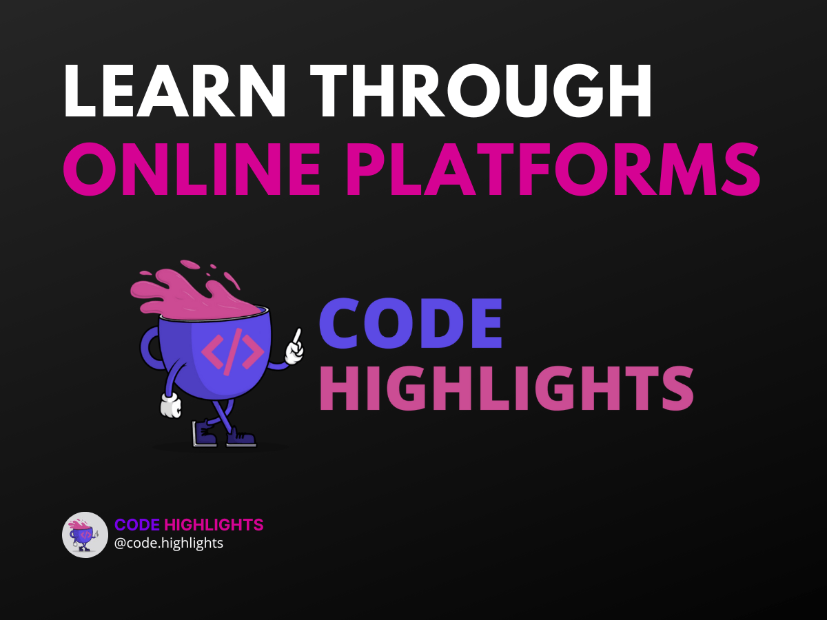 become a software engineer - Learn Through Online Platforms