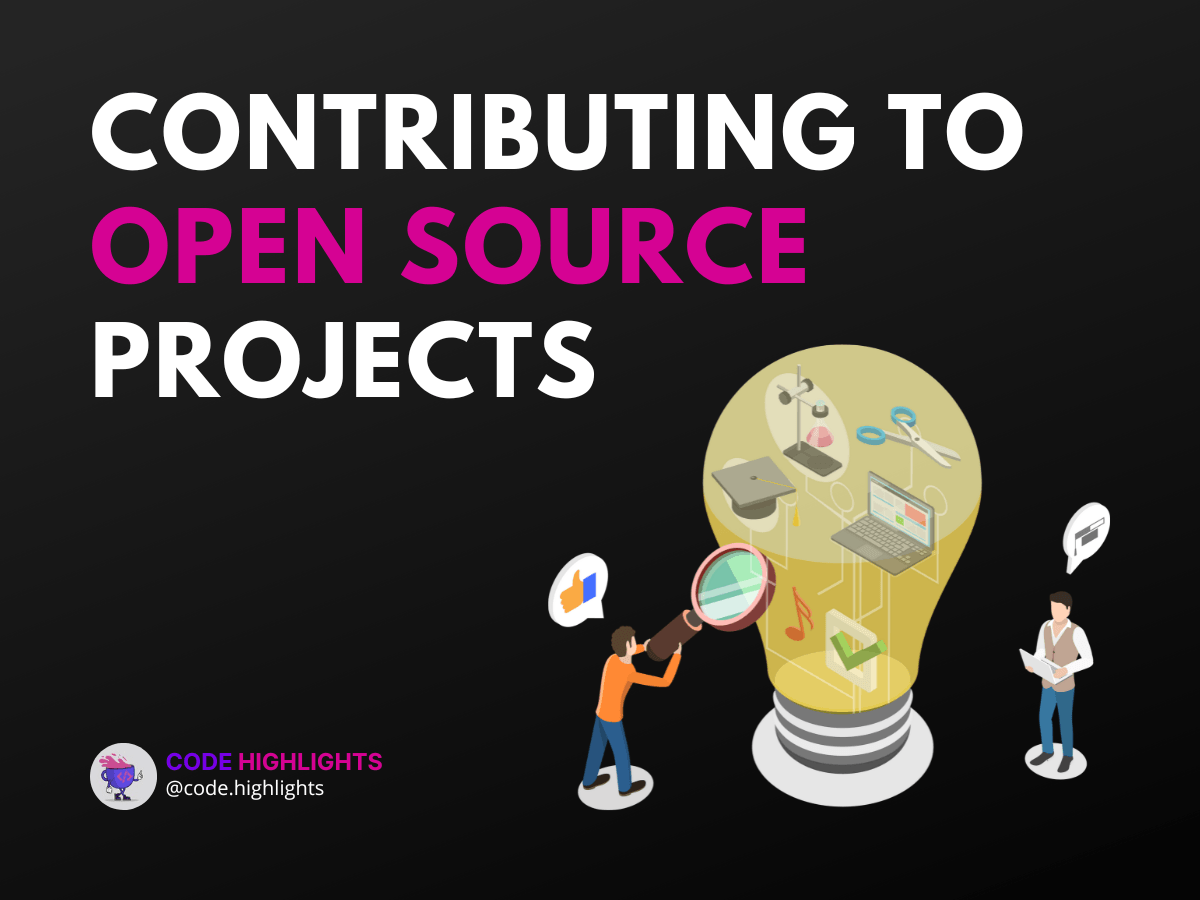 become a software engineer with Open Source Projects