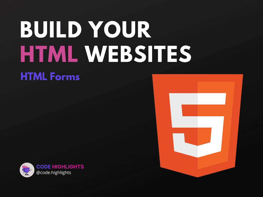 Learn HTML: Forms Course