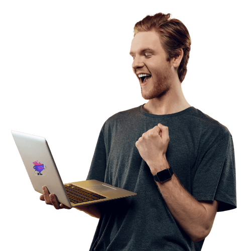 Start learning for free like this happy man with Code Highlights